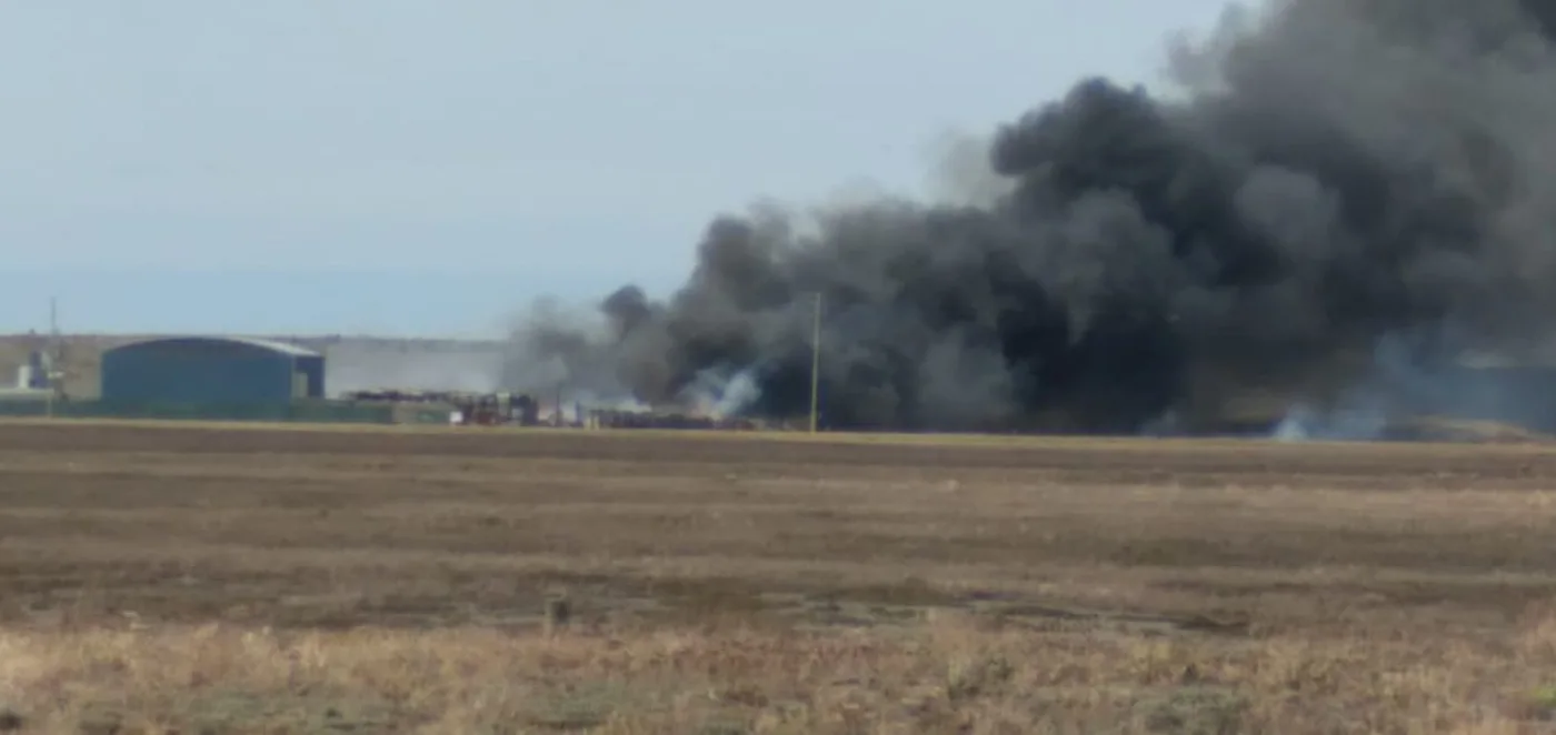Se incendió un galpón de una empresa ambientalista