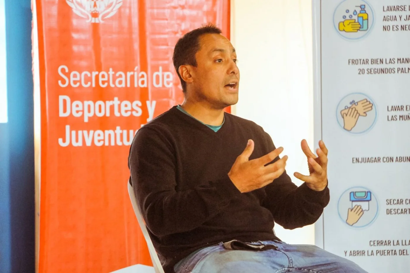 Secretario de Deportes y Juventud, Carlos Turdó.