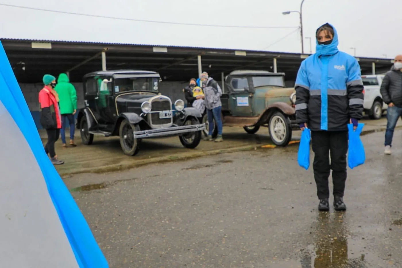 Cientos de familias disfrutaron del "Auto Reyes"