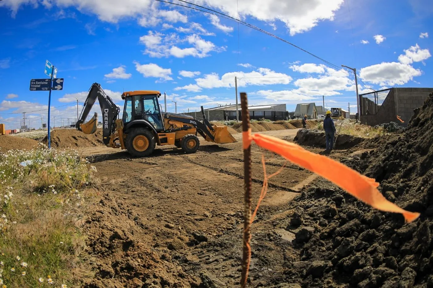 Municipio de Río Grande avanzando con obras de pavimentación.