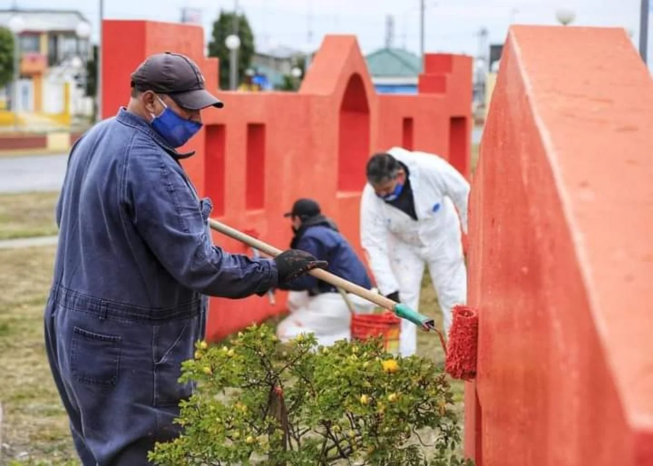 El municipio fortalece los trabajos de embellecimiento en la ciudad