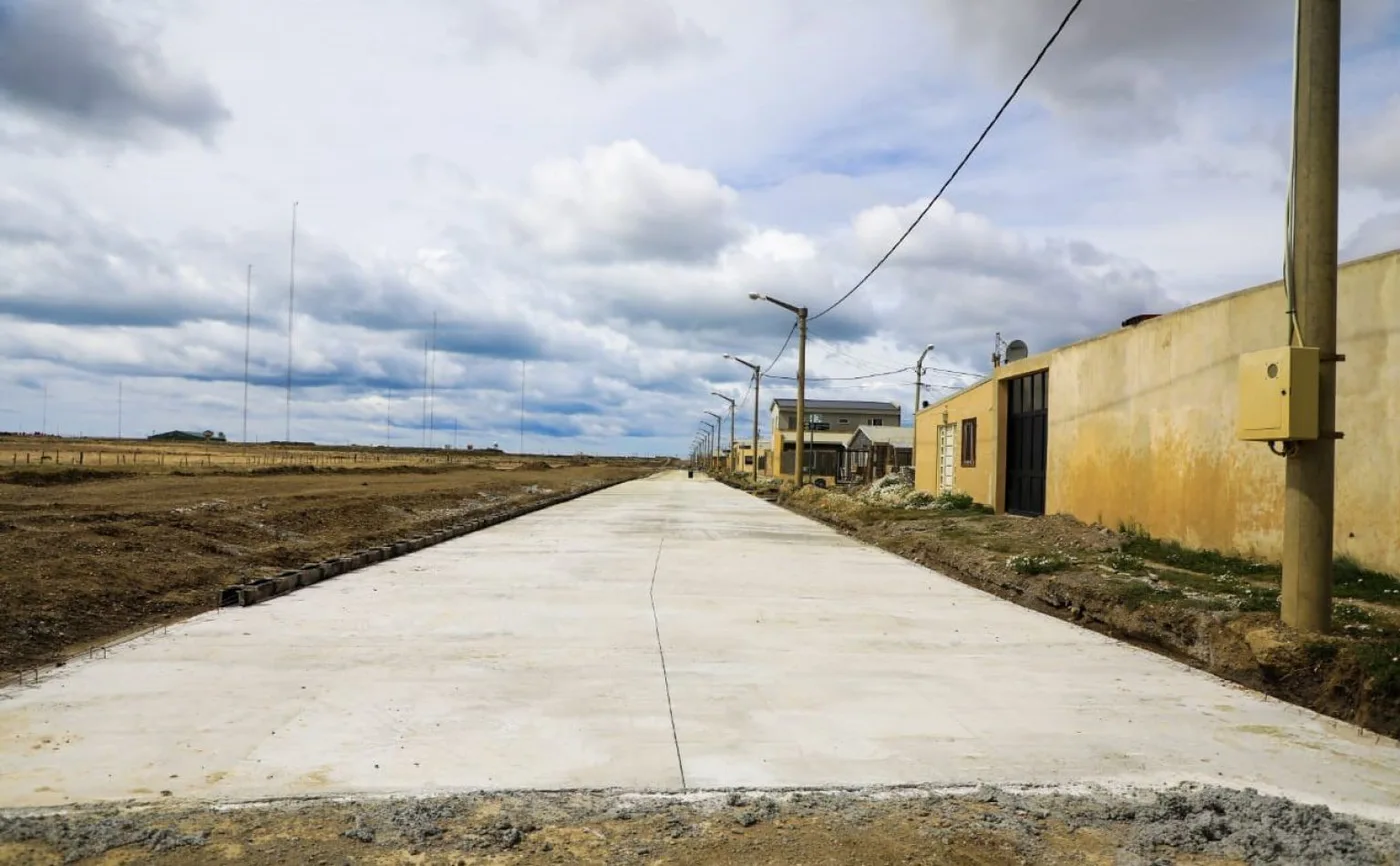 Calle Echelaine de la ciudad de Río Grande.