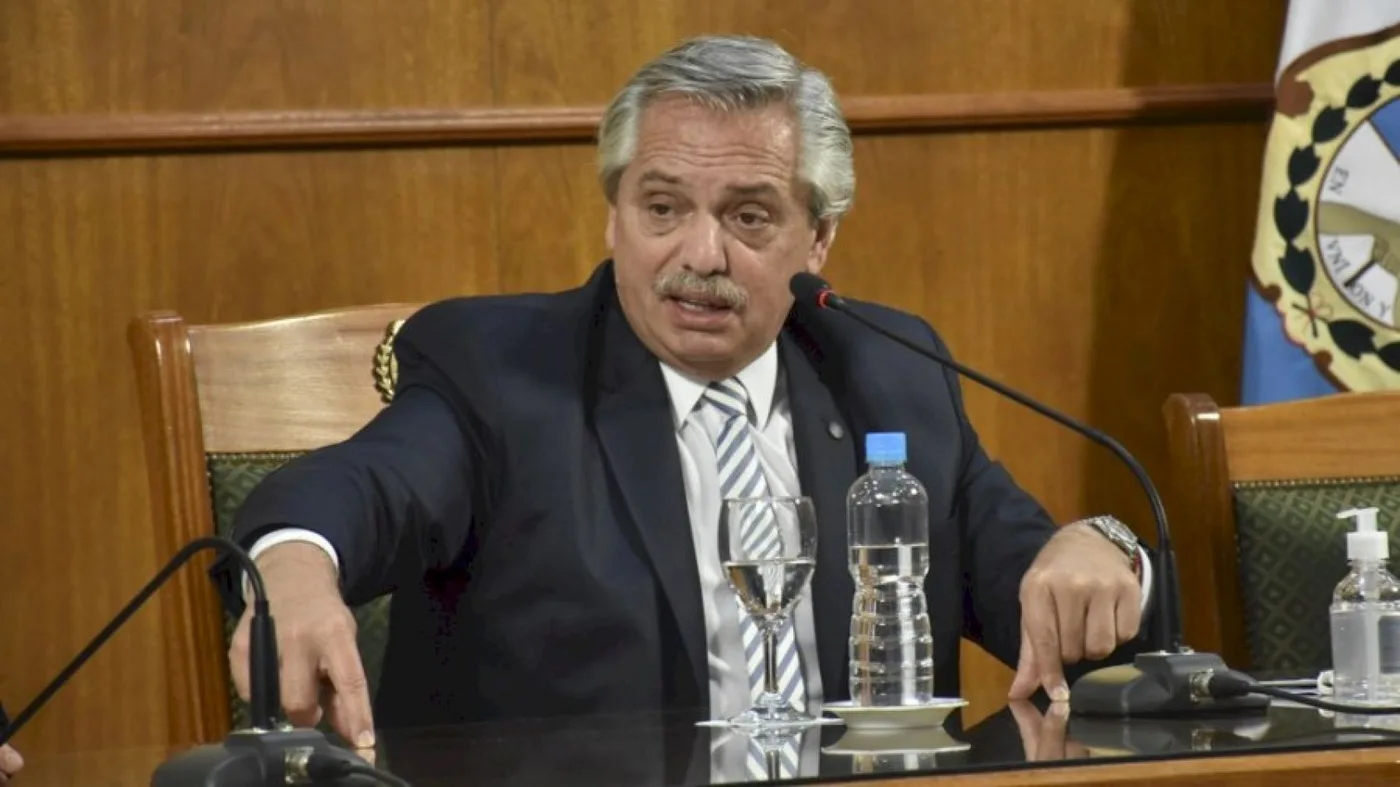 Presidente Alberto Fernández.