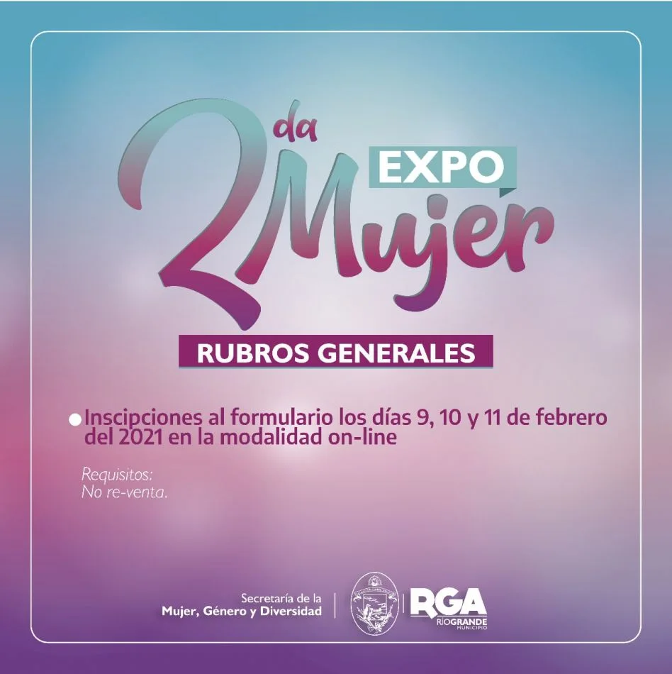 Hoy abren las preinscripciones para la segunda Expo Mujer