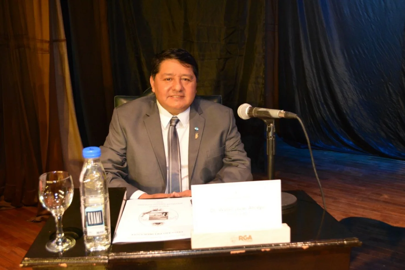 Concejal Walter Abregú