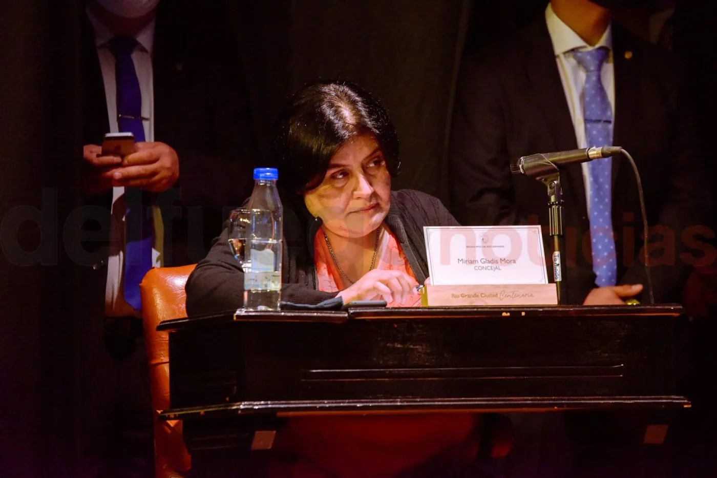 Miriam "Laly" Mora, concejal del bloque Forja Todos.