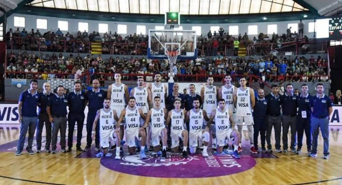 Selección Argentina de basquet.