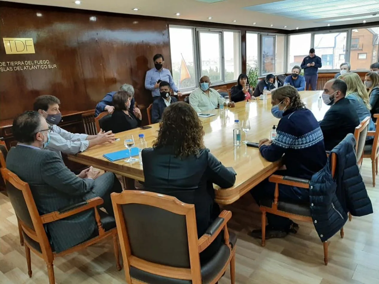 Federico Sciurano participó del encuentro entre representantes de Gobierno y el ministro de Nación Matías Kulfas.