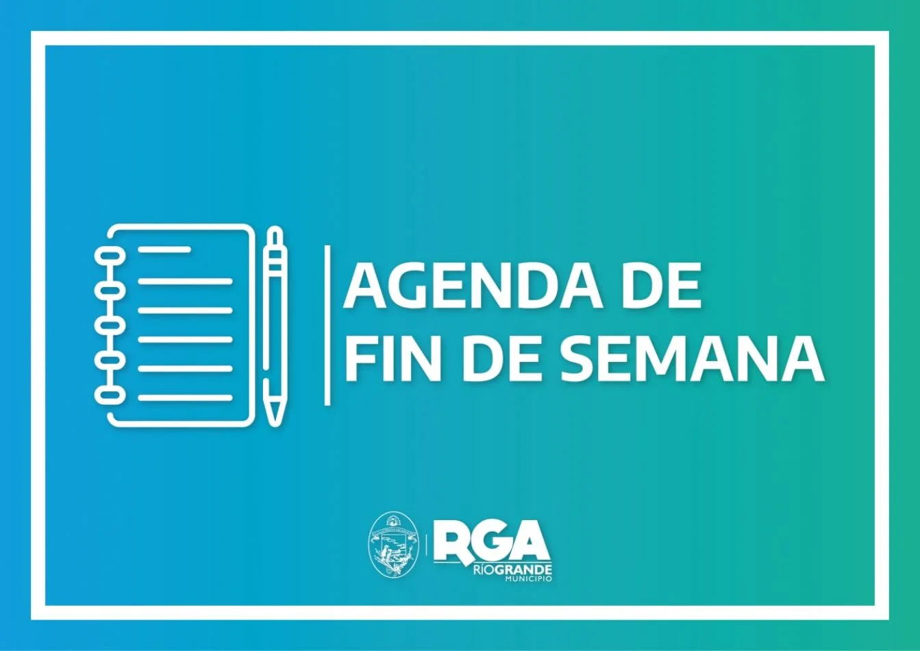 Agenda de actividades para este fin de semana