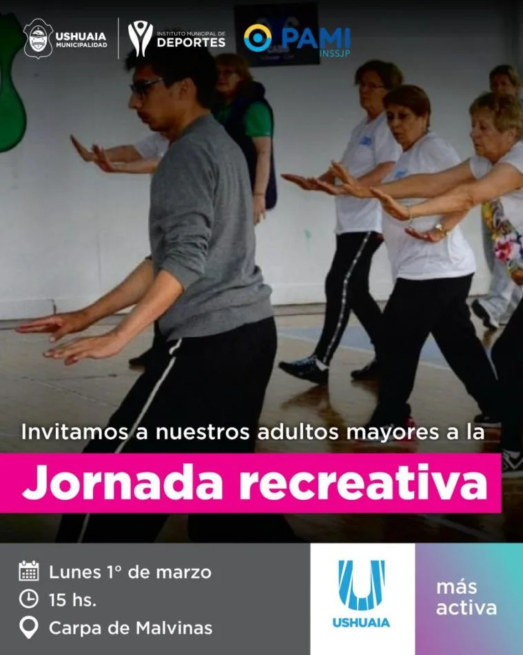 Inician jornadas recreativas para adultos mayores en la ciudad