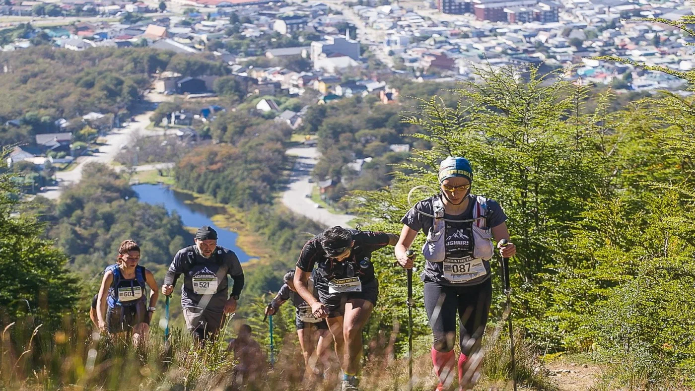 Atletas provinciales y nacionales se dieron cita en el Ushuaia Trail Race 2021