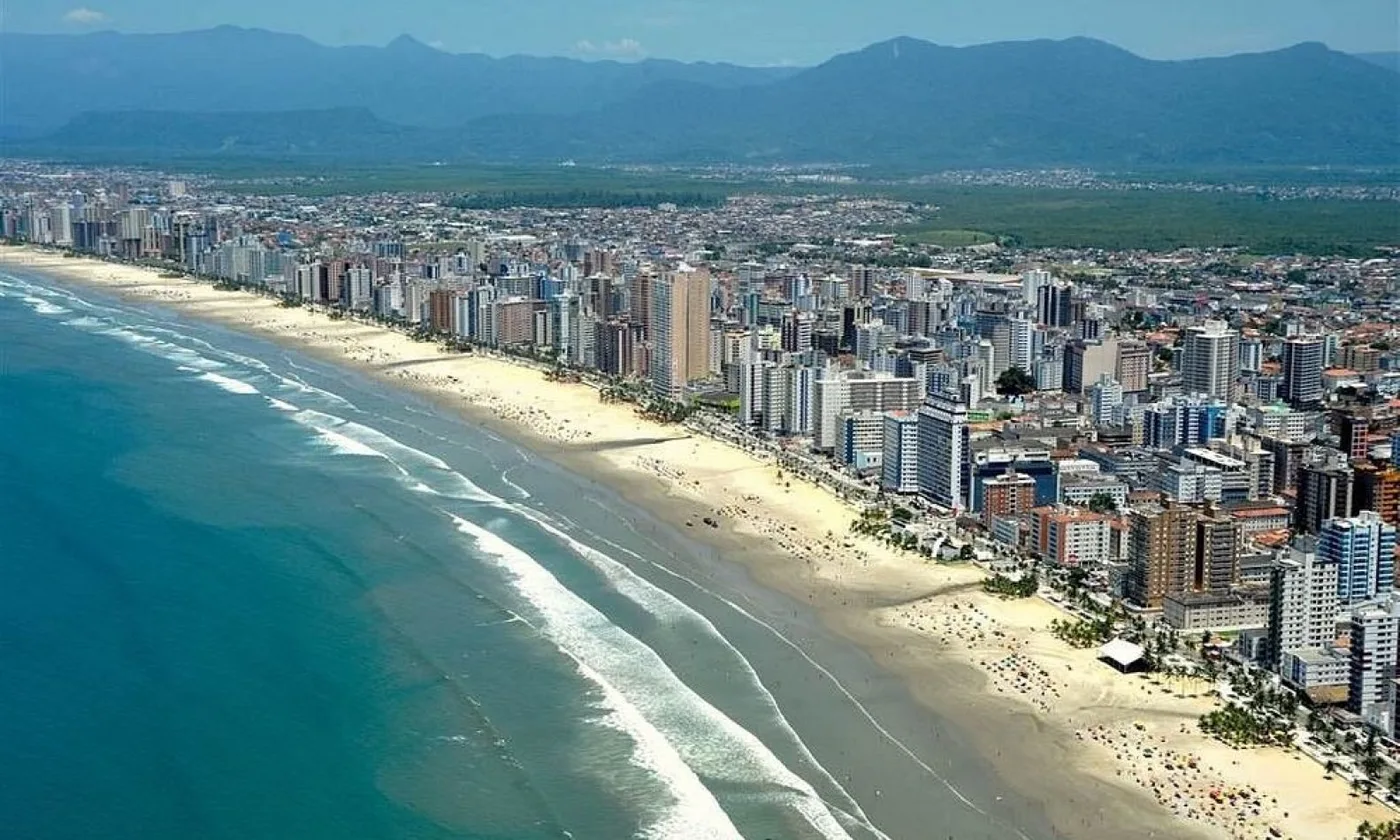 Vista aérea de Praia Grande.