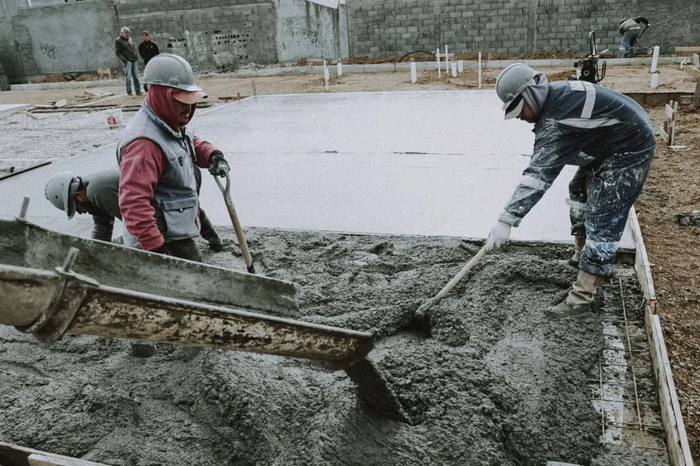 Se concreta la platea del nuevo gimnasio de artes marciales y deportes de contacto