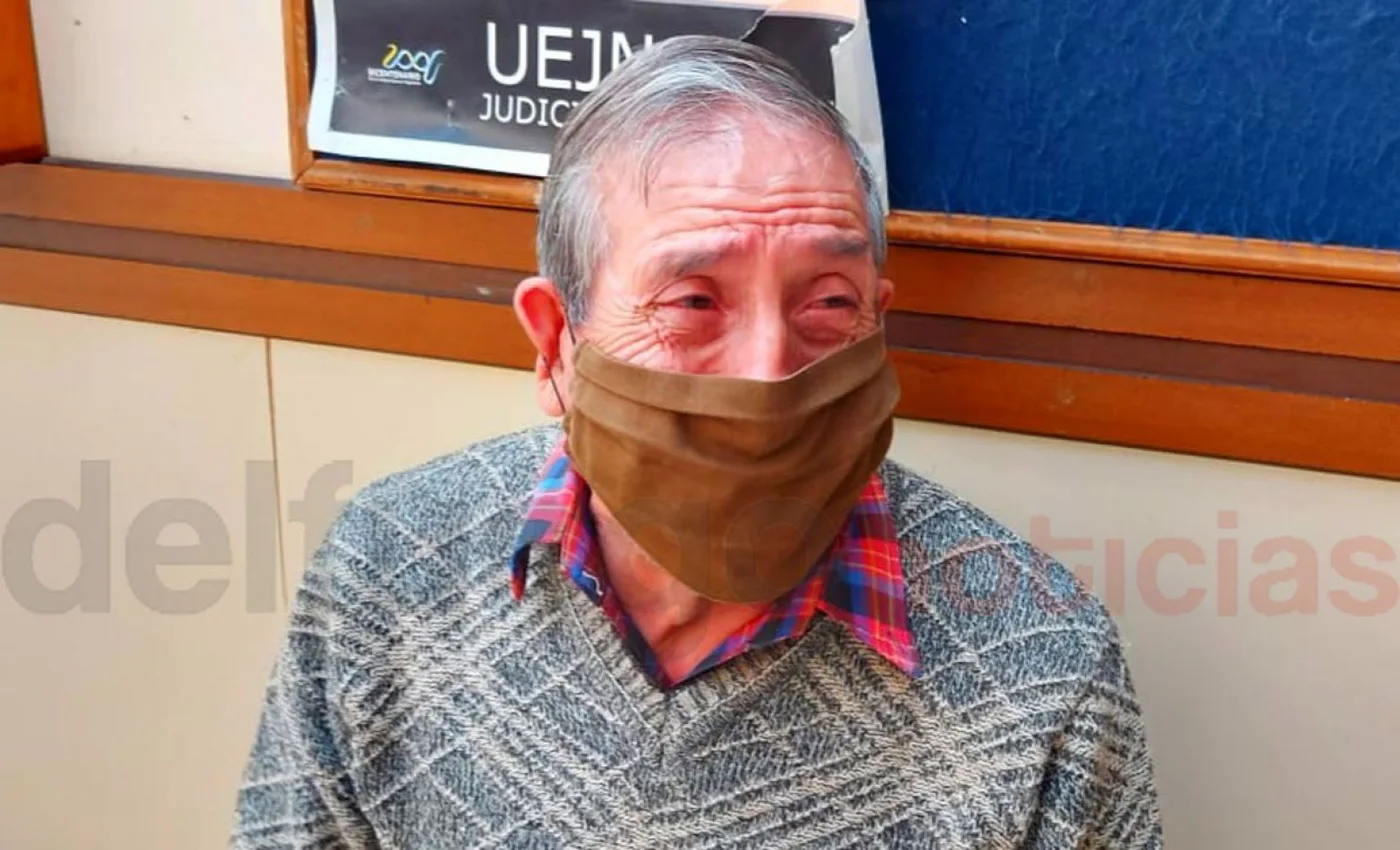 Entre lágrimas, el abuelo denunció que vive un calvario con sus inquilinos.