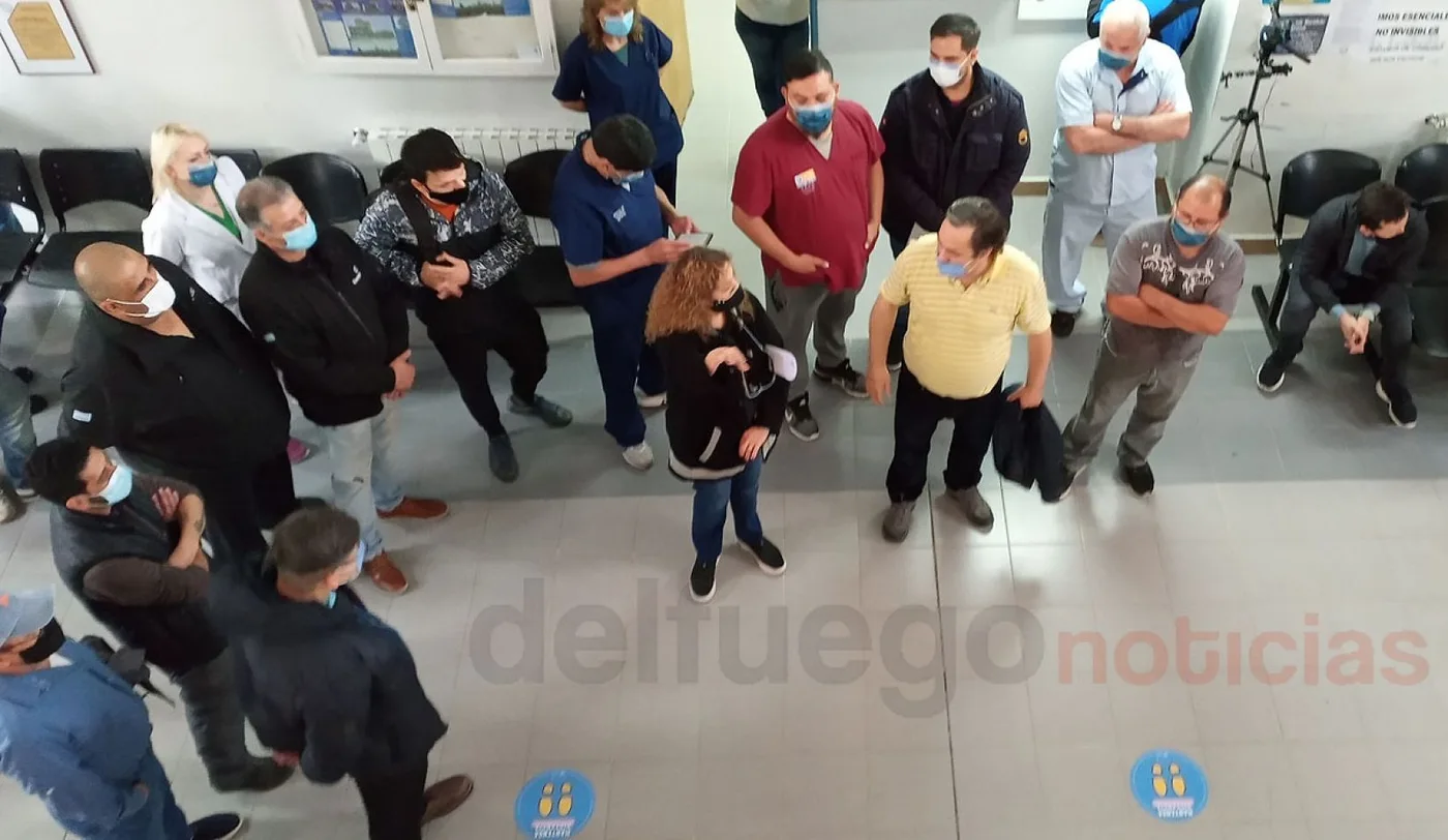 En asamblea, Alejandro Pérez adelantó el rechazo a la propuesta de Gobierno.