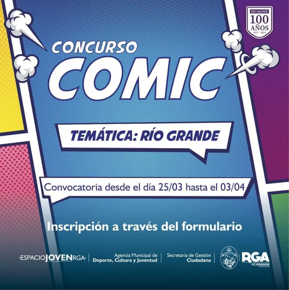 Concurso de historietas en formato Comics