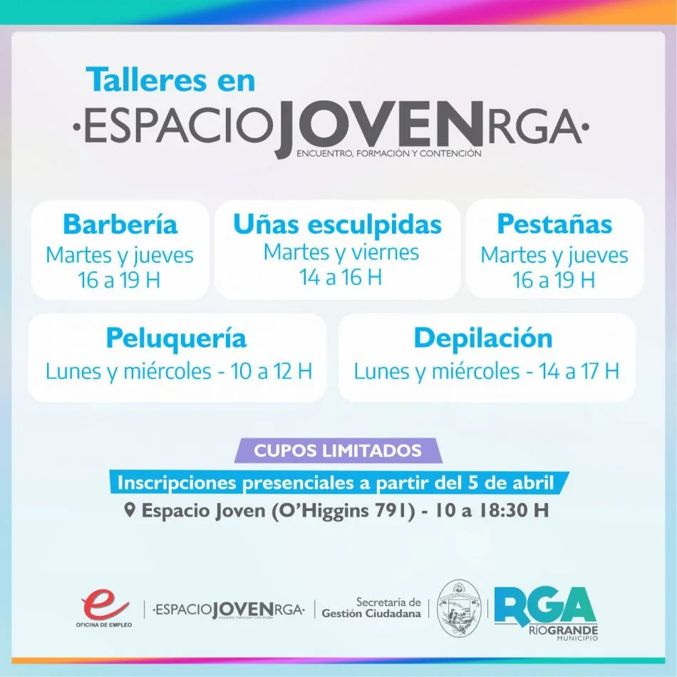 Talleres en el Espacio Joven RGA