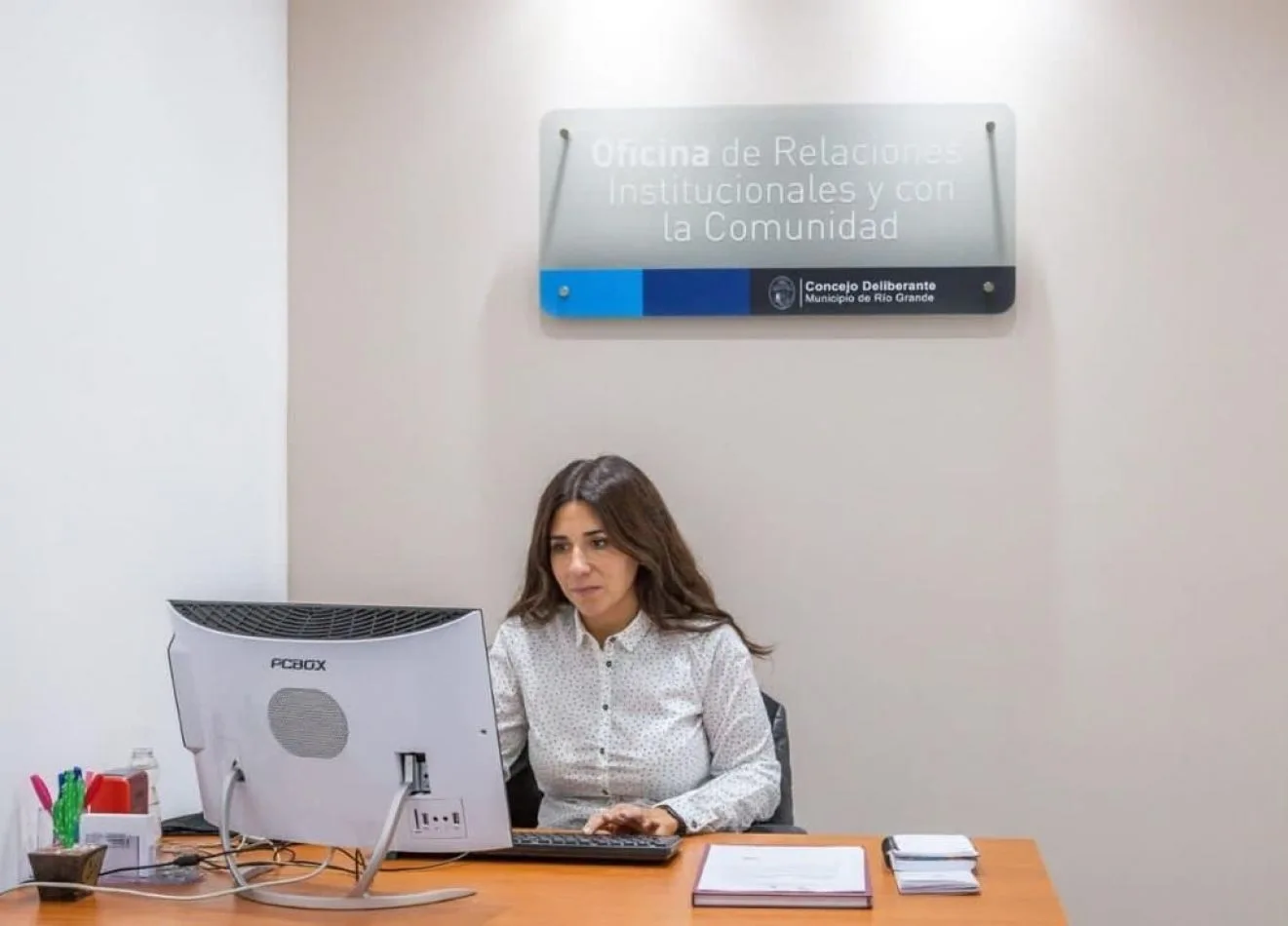 Oficina de Relaciones Institucionales con la Comunidad  en funcionamiento