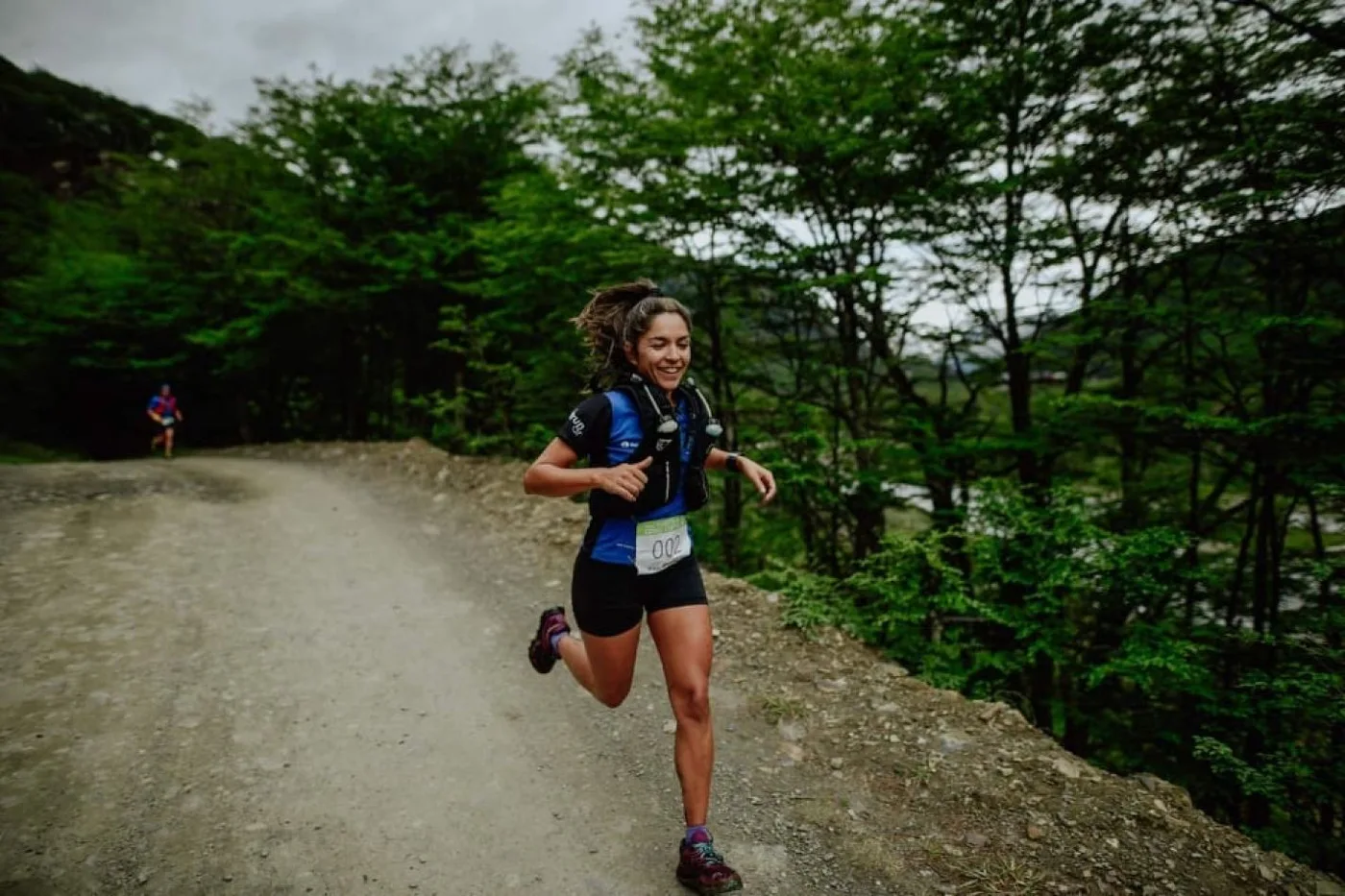 Cristina Bustos, atleta tolhuinene quien participará en una carrera de nivel nacional y representará a Tierra del Fuego.