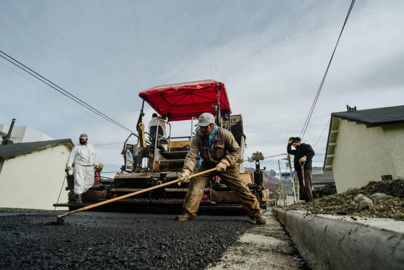Las autoridades municipales de Ushuaia anunciaron la finalización de calle Granannielo.