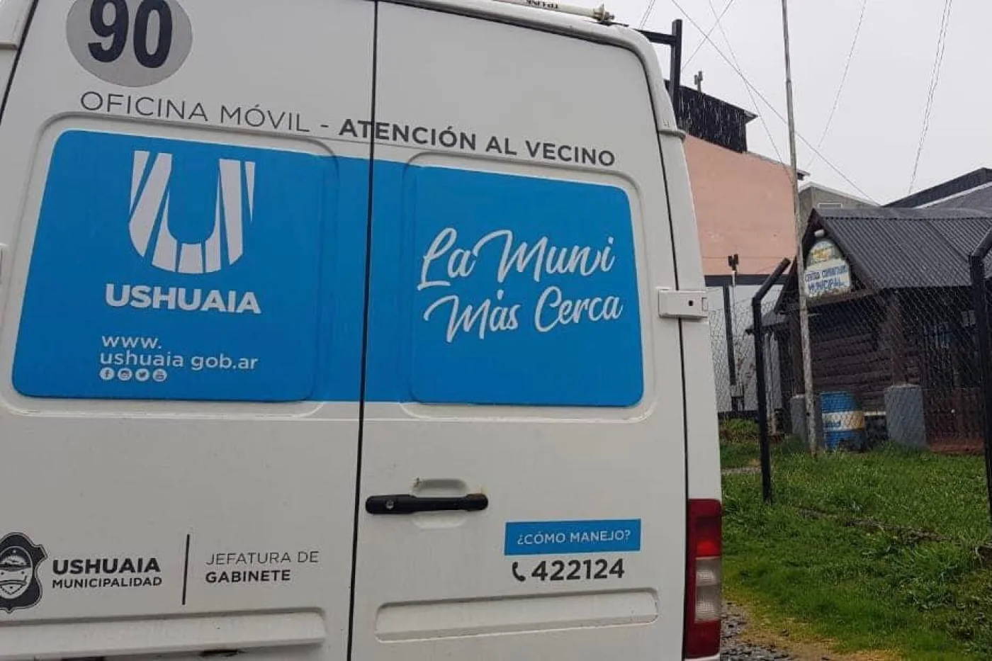 La Unidad Móvil de atención al Vecino de la Municipalidad de Ushuaia se instalará en el B° Pipo.