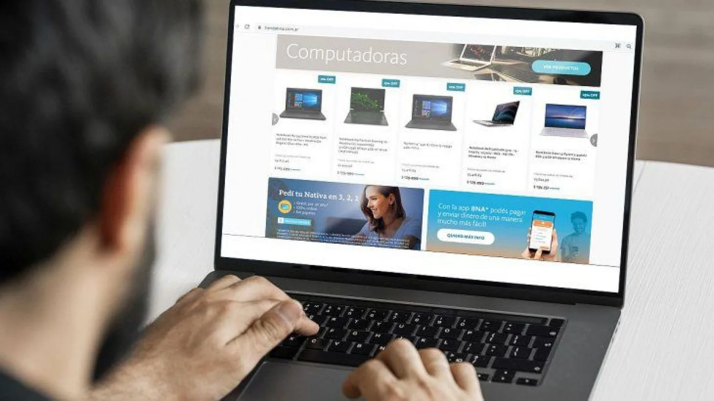 Banco Nación lanzó promo para comprar notebooks y PC en 24 cuotas sin interés