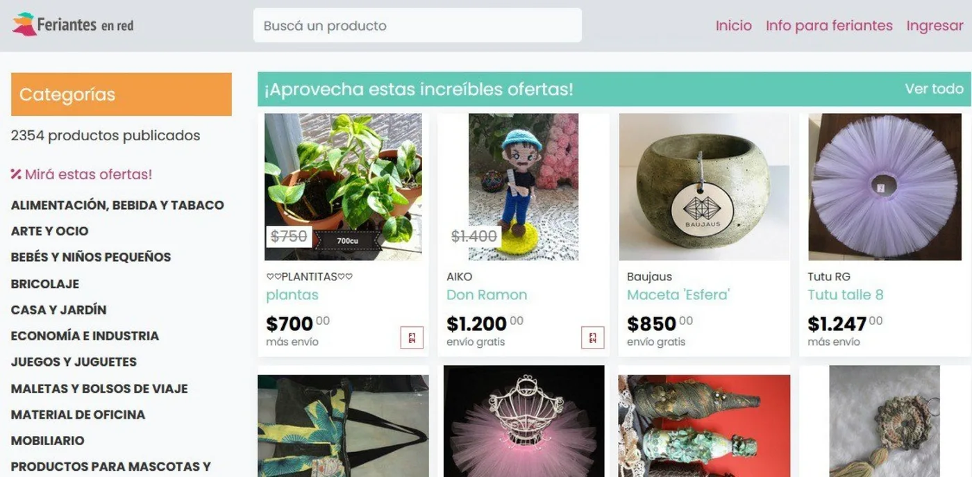 Sé parte de la  próxima "Feria Virtual" en Río Grande