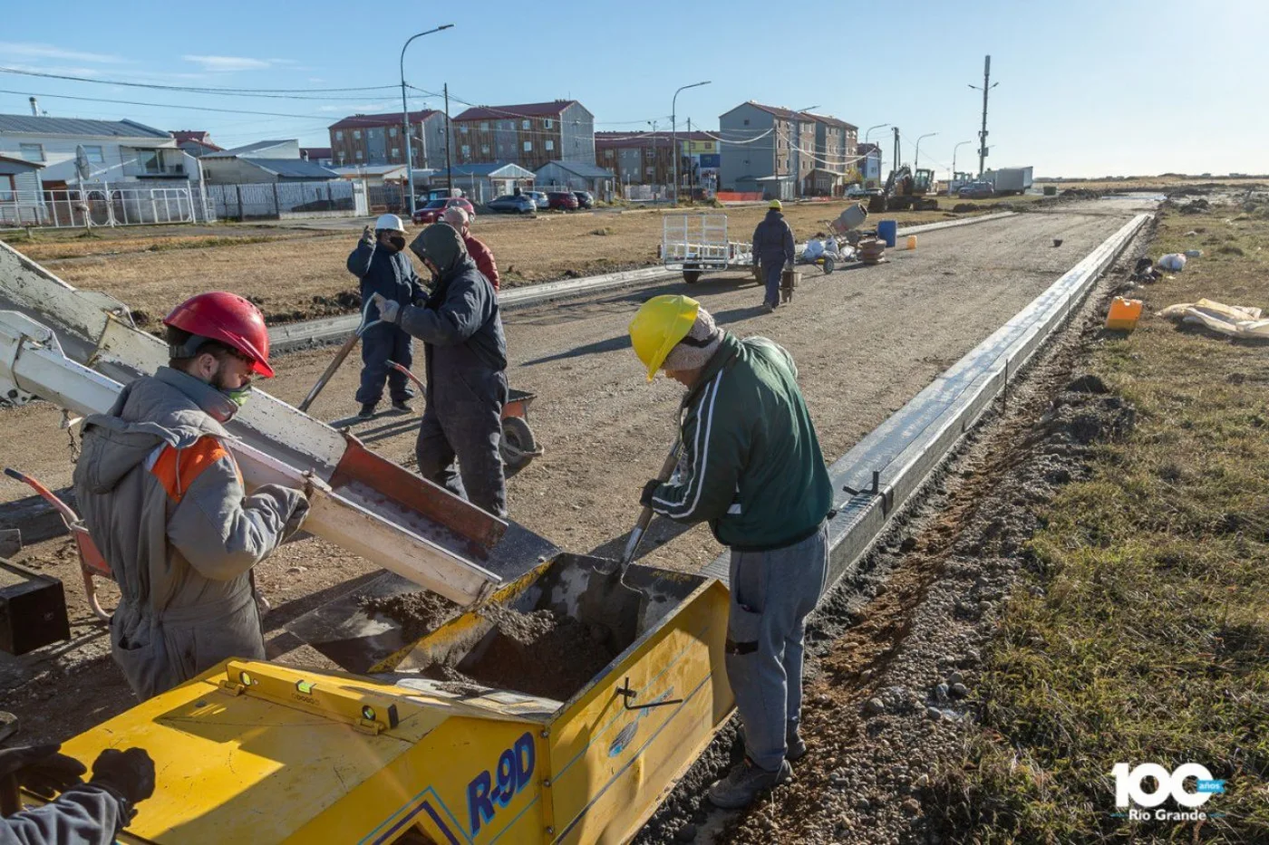 Extensión de la  Av. San Martín : Una obra que sigue avanzando