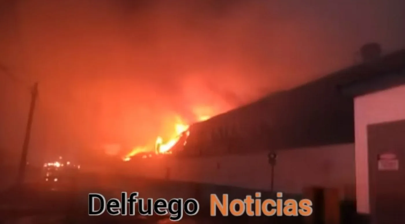 Esta vez, Australtex fue escenario de un incendio