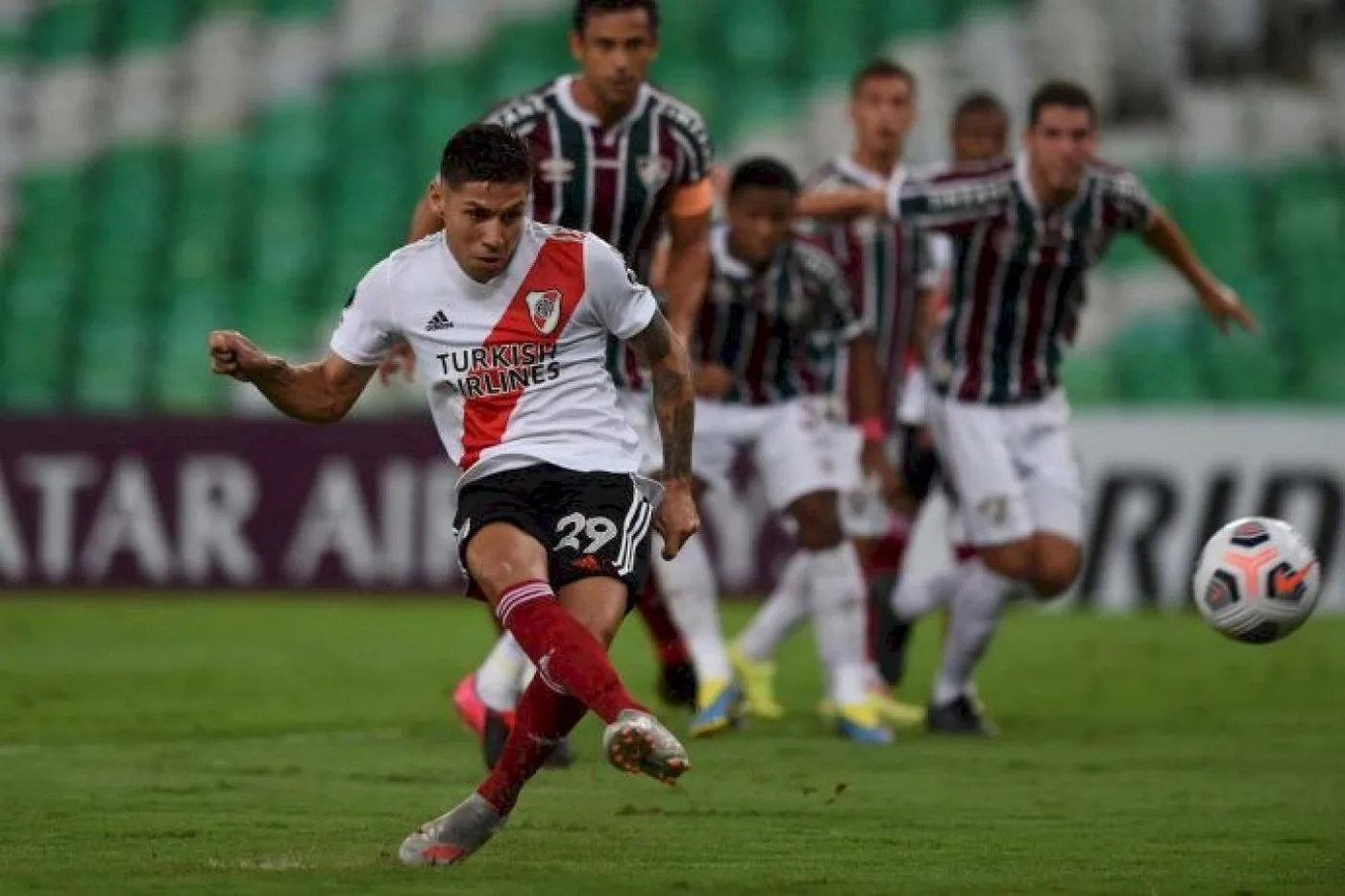 River y Fluminense empataron 1 a 1 en el mítico Maracaná