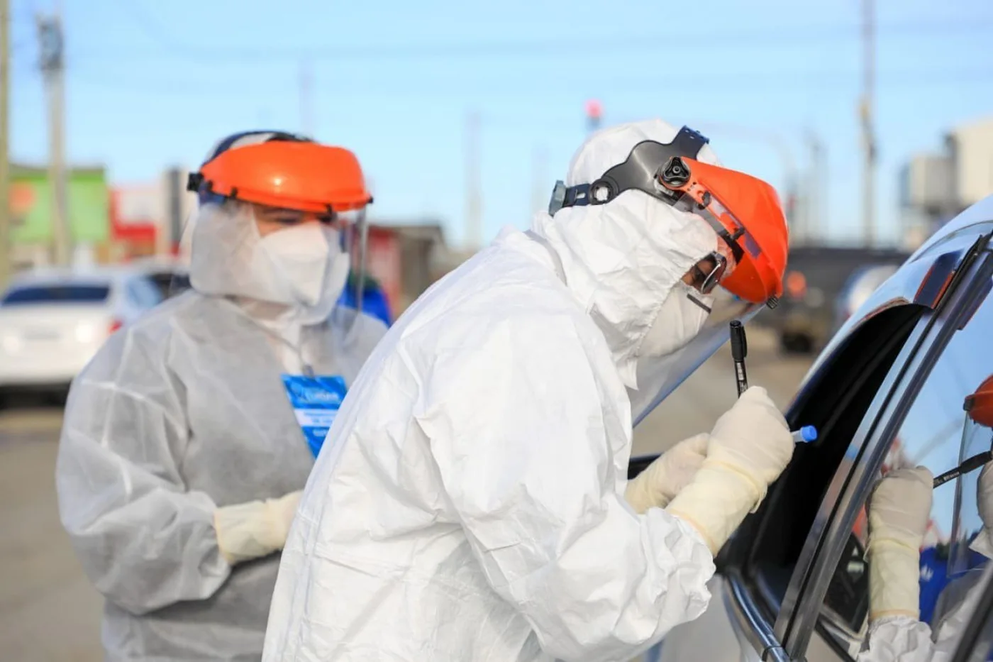 Jornada de testeos voluntarios en el B° Malvinas Argentinas
