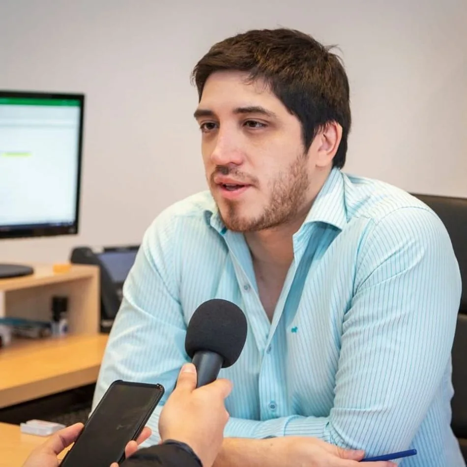 Secretario de Finanzas del Municipio de Río Grande, Diego López.