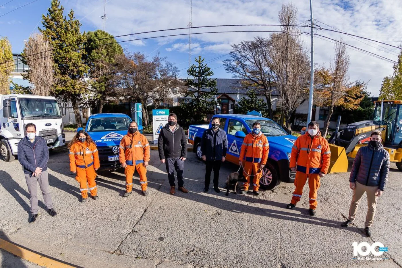 Satisfacción en Defensa Civil por la incorporación de dos unidades 0km. 4x4.