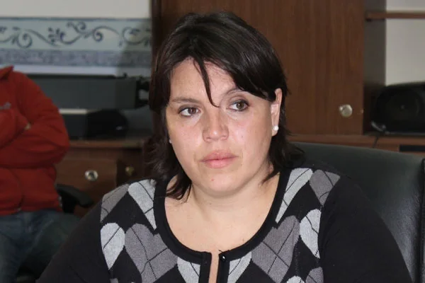 Legisladora por Movimiento Popular Fueguino, Claudia Andrade.