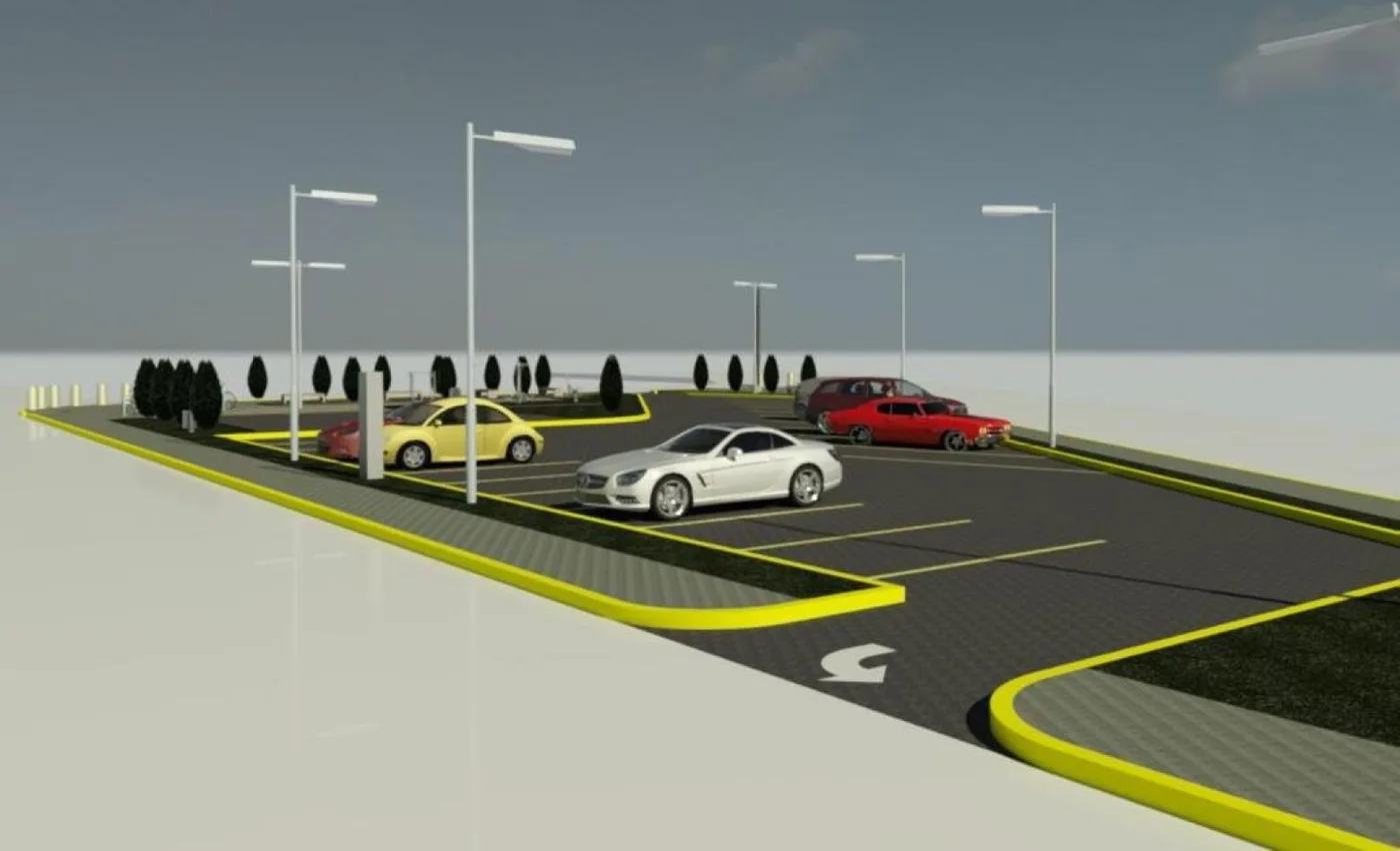 Se construirá un nuevo estacionamiento público con estación saludable en la calle Pellegrini