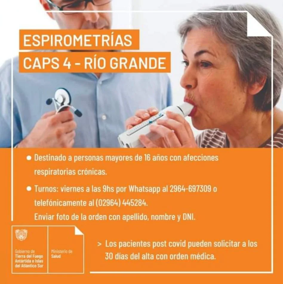 Espirometrías en el CAPS N°4