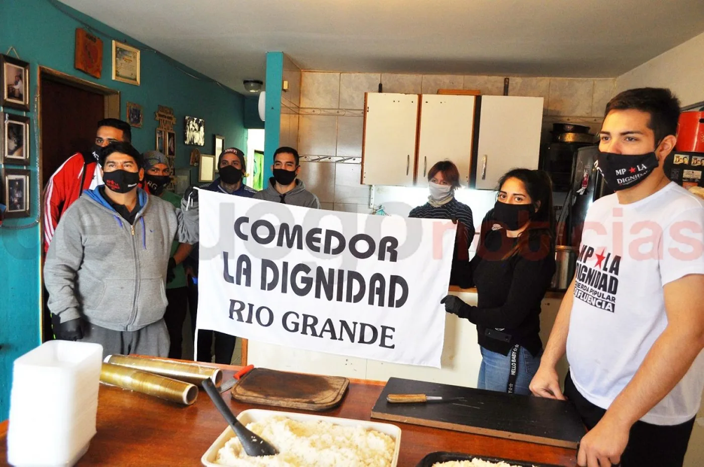 EL comedor “La Dignidad”, pide la solidaridad de los vecinos para continuar asistiendo y para contar con un espacio propio.