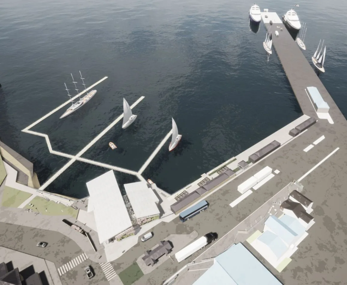 La “Terminal Marítima de Catamaranes Ushuaia” implicará la accesibilidad al puerto y la integración a la ciudad