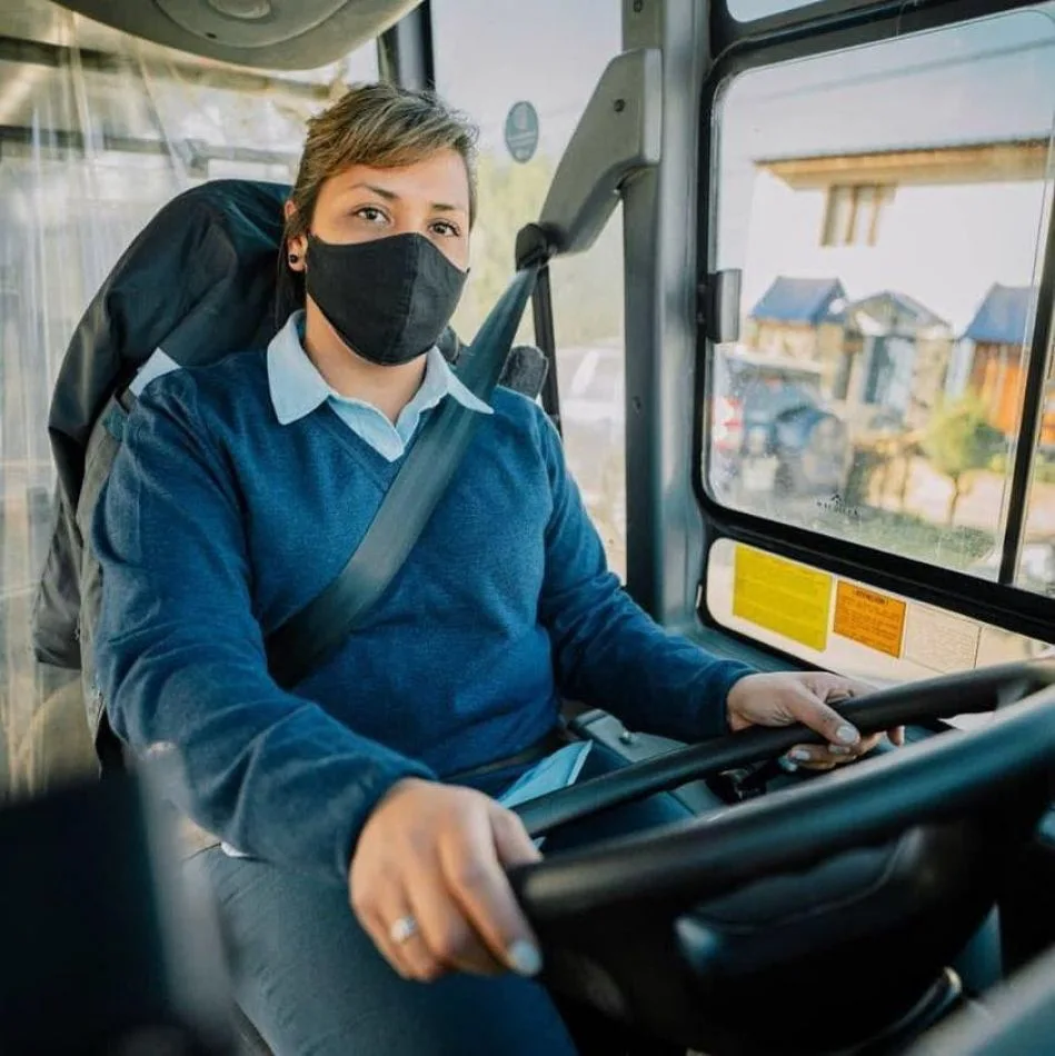 Servicio de colectivos en Ushuaia continuará con las mismas frecuencias durante los próximos días