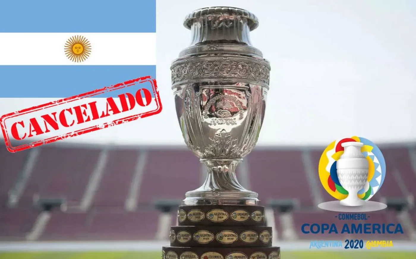 La Conmebol confirmó que la Copa América no se disputará en Argentina