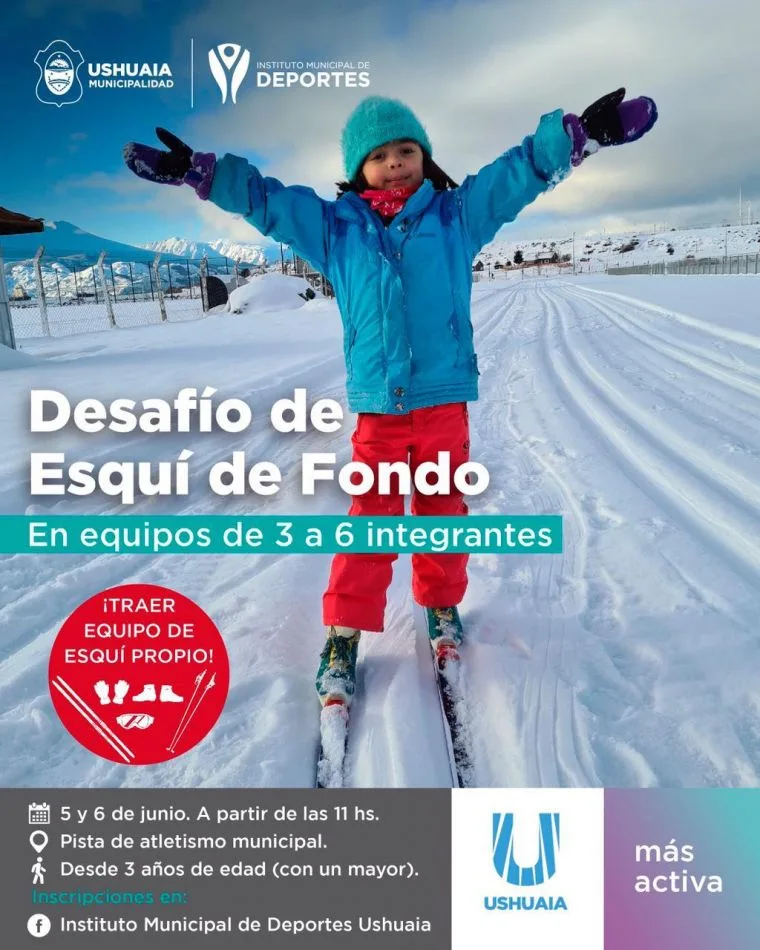 Desafío de Esquí de Fondo en el corazón Ushuaia