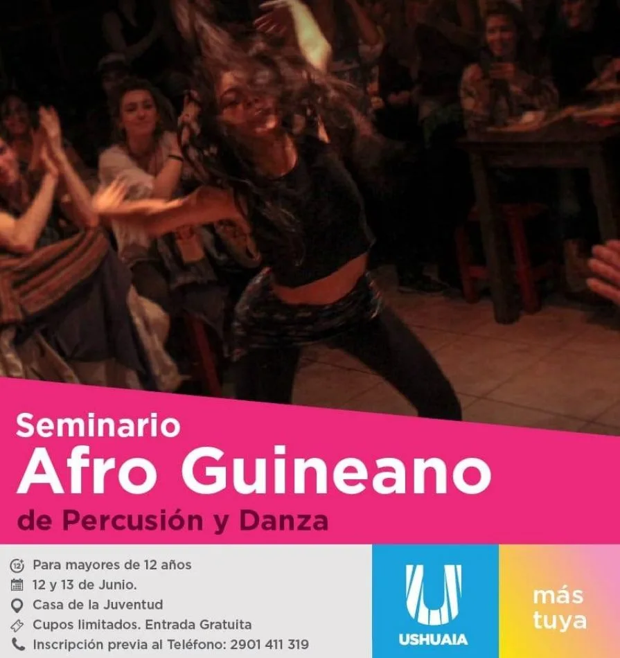 Seminario Afro Guineano de danza y percusión