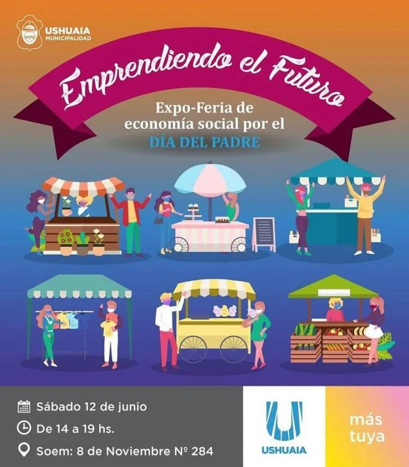 Se viene la Expo Feria de Economía Social del  "Día del Padre"