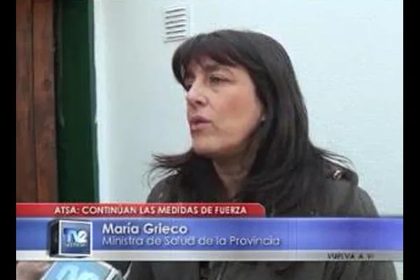 Ministro de Salud de Tierra del Fuego, María Grieco.
