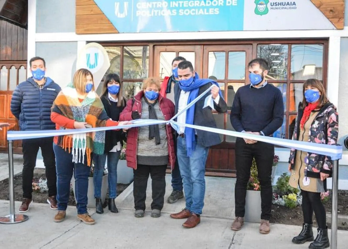 Vuoto inauguró el Centro Integrador de Políticas Sociales de la Municipalidad de Ushuaia