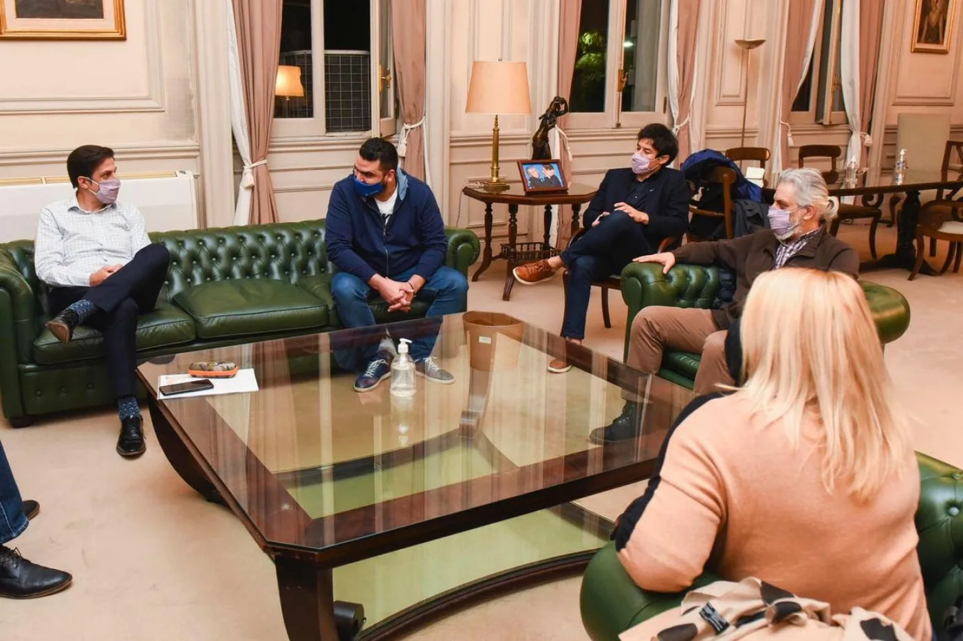 Walter Vuoto mantuvo un encuentro con el ministro de Educación de la Nación, Nicolás Trotta,