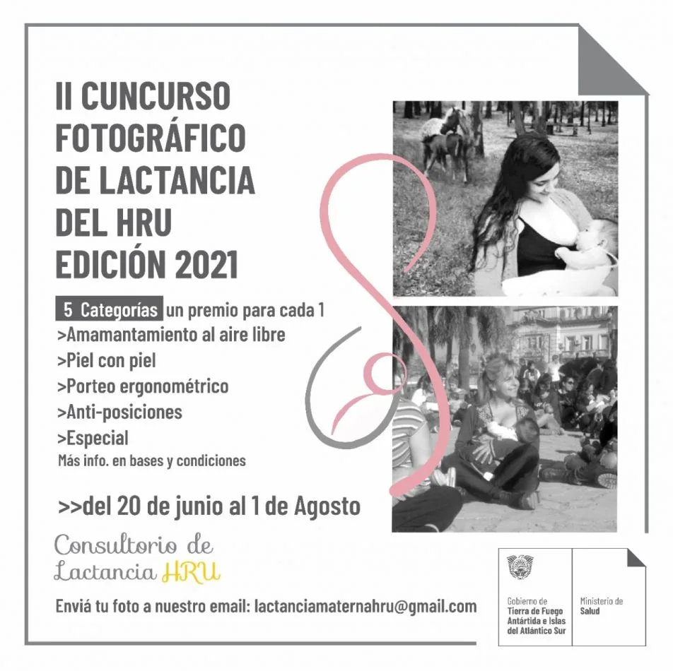 Salud lanzó el 2° Concurso de Fotografía de Lactancia del HRU