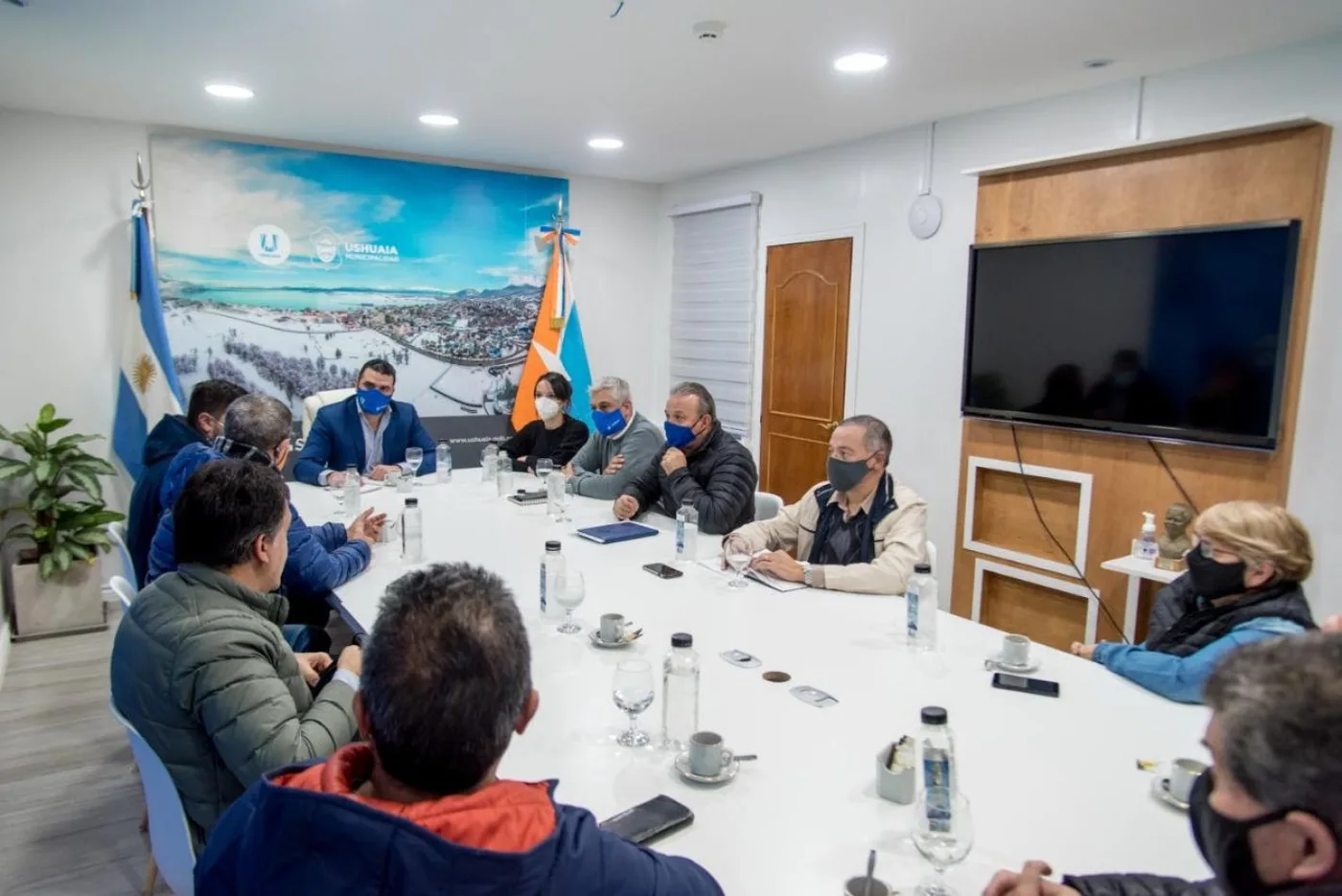 Vuoto recibió a la nueva conducción de la Asociación de Propietarios de Taxis