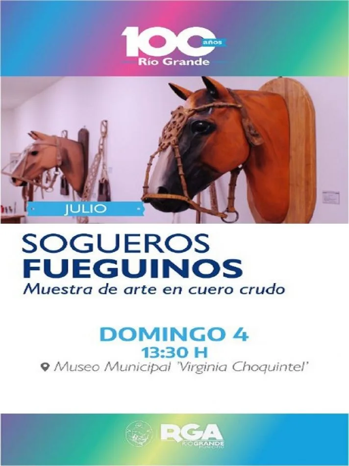 Se inauguró la muestra "Sogueros Fueguinos" en el Museo Virginia Choquintel