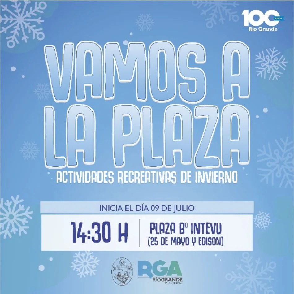 Municipio acerca jornadas recreativas de invierno a los barrios